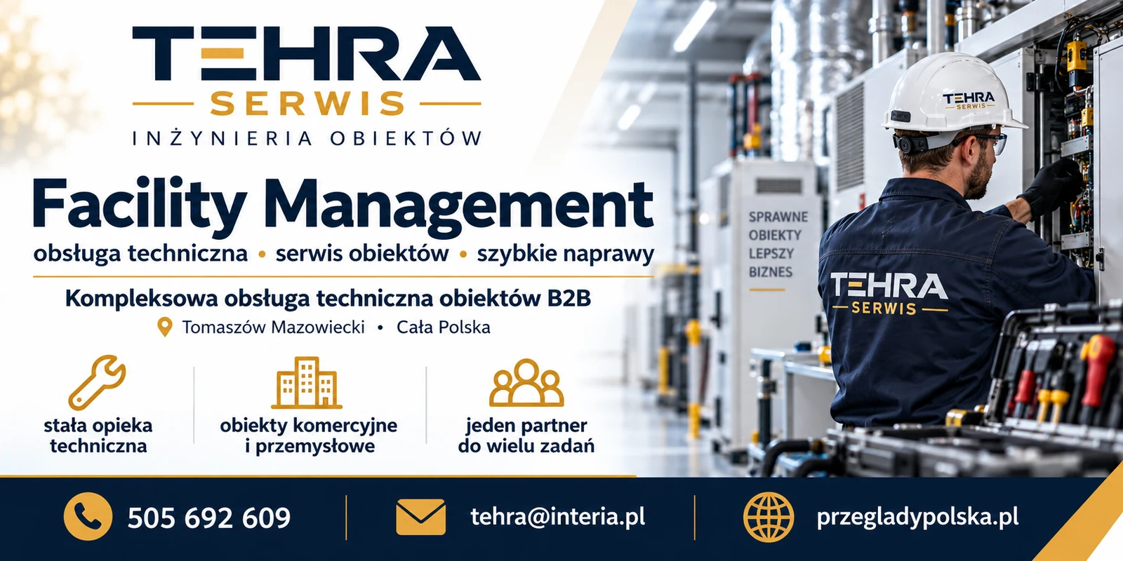 Serwis węzłów cieplnych — Diagnostyka i serwis instalacji w obiektach. TEHRA Serwis, tel. 505 692 609.
