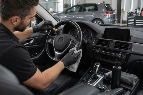 Renowacja kierownicy, tapicerki i detailing wnętrza — Bydgoszcz